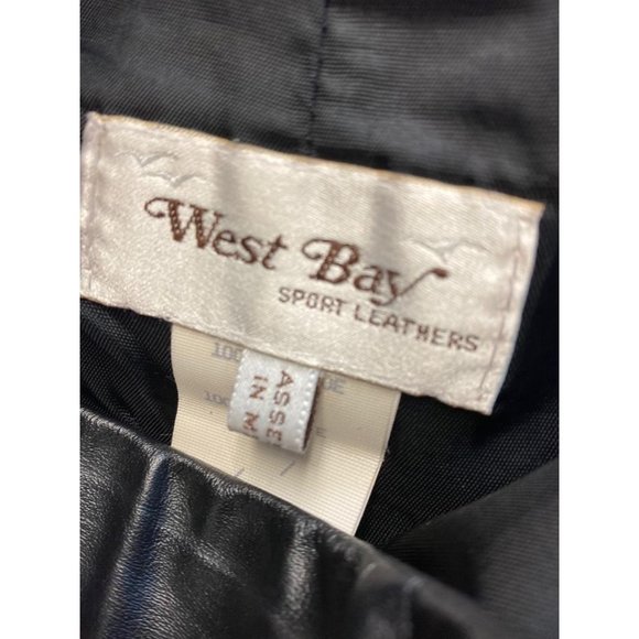 West Bay Black Leather Pencil Skirt - Picture 5 of 5